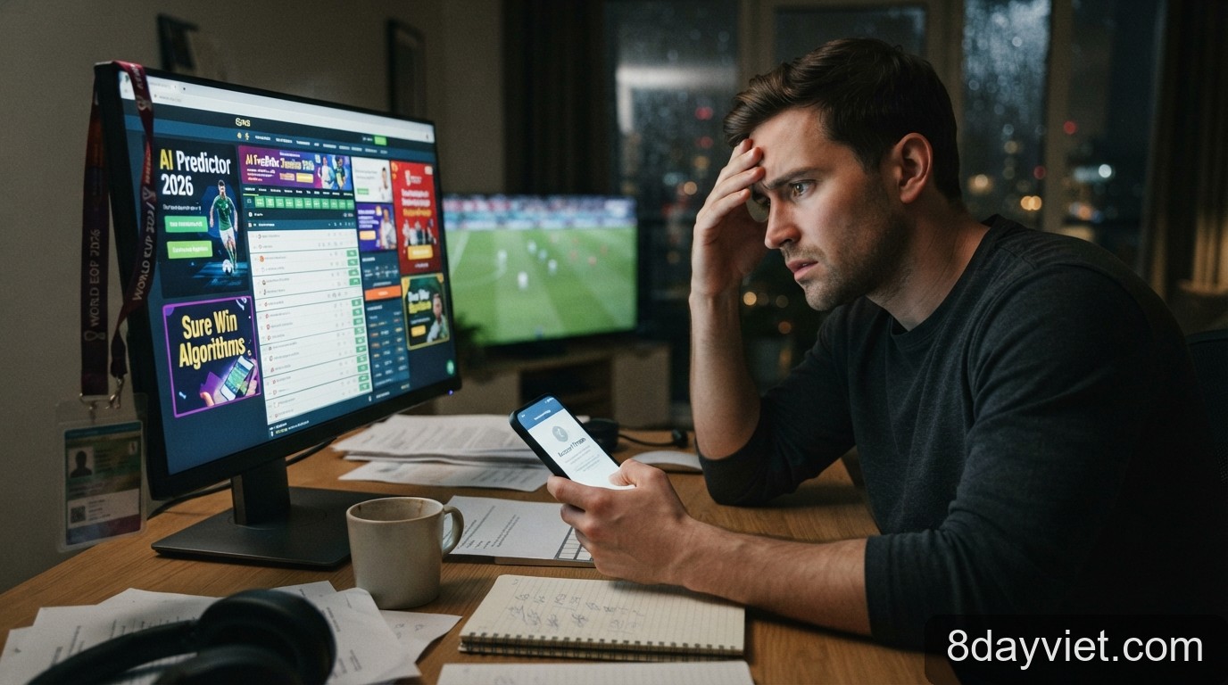 Cảnh báo rủi ro: Tại sao không nên tin vào các 'thuật toán AI' dự đoán cá cược mùa World Cup 2026