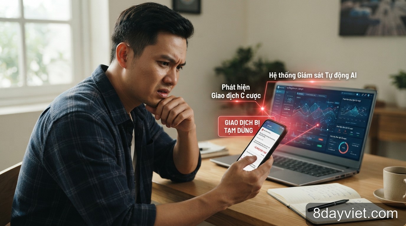 Thông tư 53/2026/TT-NHNN: Rủi ro khi AI ngân hàng tự động giám sát giao dịch cá cược